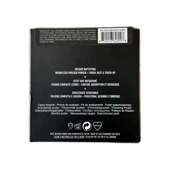 KVD LIGHT Lock-It Mattifying Finishing Powder Full Size 0.28 Oz Kat Von D - Picture 3 of 3